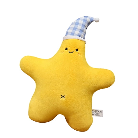 Easy Cleaning Starfishes Shape Pillow Sturdy for Daily Relaxation Support