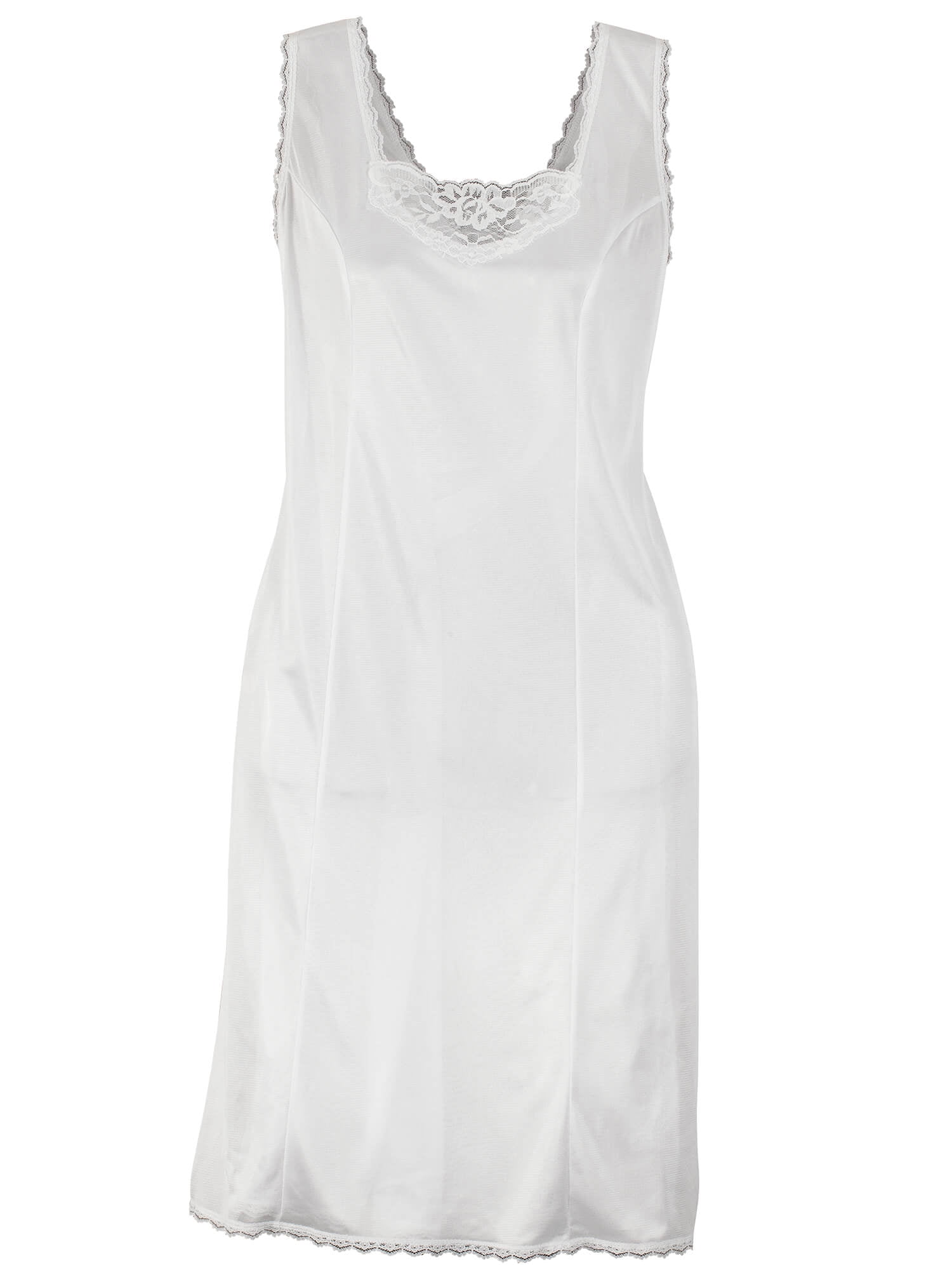 Easy Comforts StyleTM Lace Trimmed Full Slip - Walmart.com