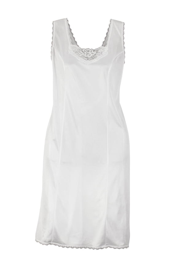 Easy Comforts Style Lace Trimmed Full Slip