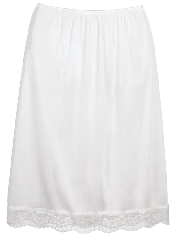 Easy Comforts Style Lace Trimmed Half Slip