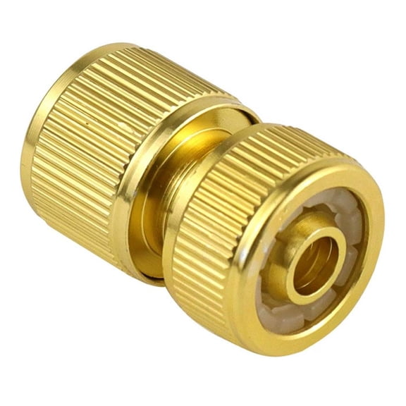 Easy Connect Double Female Quick Connector For Repairing Or Splicing Garden and Other Hoses