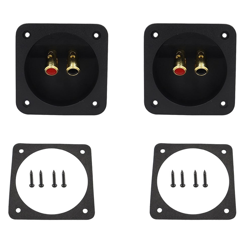 Easy Connection Of Speaker Wires With 2X Audio Junction Box Terminal ...