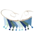 thumbnail image 1 of Colorful Cotton Crepe Bunting Garland Wall Ceiling Decoration Pennant For Toddler Rooms Baby Photoshoots, 1 of 9