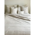 thumbnail image 1 of Easy Cotton Gauze Quilt & Pillow Set Full/Queen / White, 1 of 12