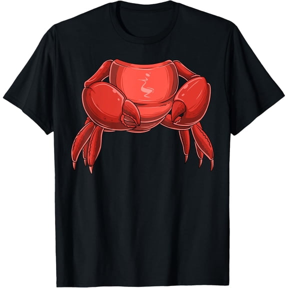 Easy Crab Costume Crab Body Headless Crab Costume T-Shirt