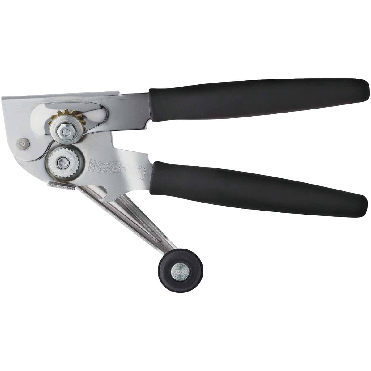 Swing-A-Way Easy-Crank Can Opener with Folding Crank Handle - Black