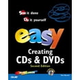 thumbnail image 1 of Pre-Owned Easy Creating CDs & DVDs [With CDROM] (Paperback) 0789733455 9780789733450, 1 of 1