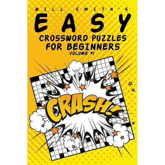 Easy Crossword Puzzles For Beginners - Volume 1, (Paperback)
