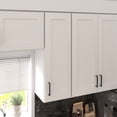 thumbnail image 1 of Furinno Shaker Wall Kitchen Cabinet 1-Door-2 Shelves, Ready to Assemble, 12 D x 12 W x 36 H, White, 1 of 7