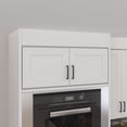 thumbnail image 1 of Furinno Shaker Wall Refrigerator Kitchen Cabinet with 2-Doors, Ready to Assemble, 24 D x 36 W x 15 H, White, 1 of 9