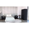 thumbnail image 1 of Easy DIY Assembly - 3 Piece Black Bedroom Furniture Set for Home Setup, 1 of 4