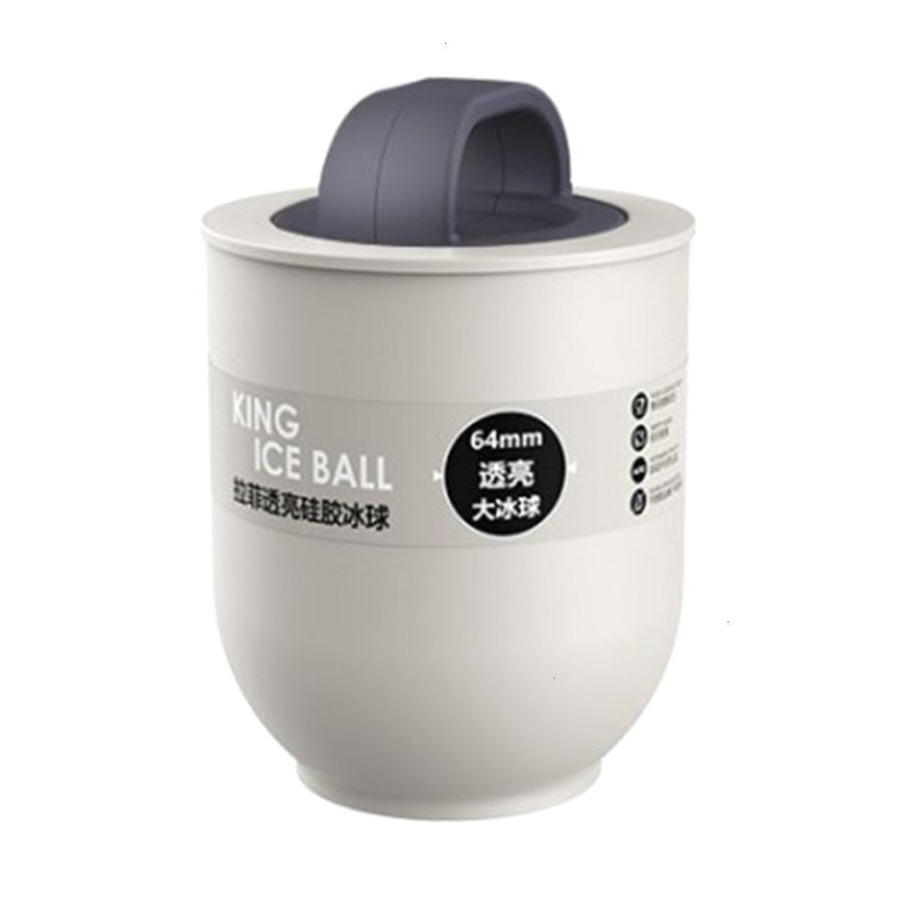 Easy Demold Silicone Sphere Practical Silicone Ice Sphere Round Ice Maker For Stable Chilling In Drink