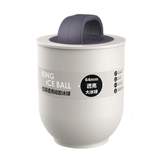 Easy Demold Silicone Sphere Practical Silicone Ice Sphere Round Ice Maker For Stable Chilling In Drink