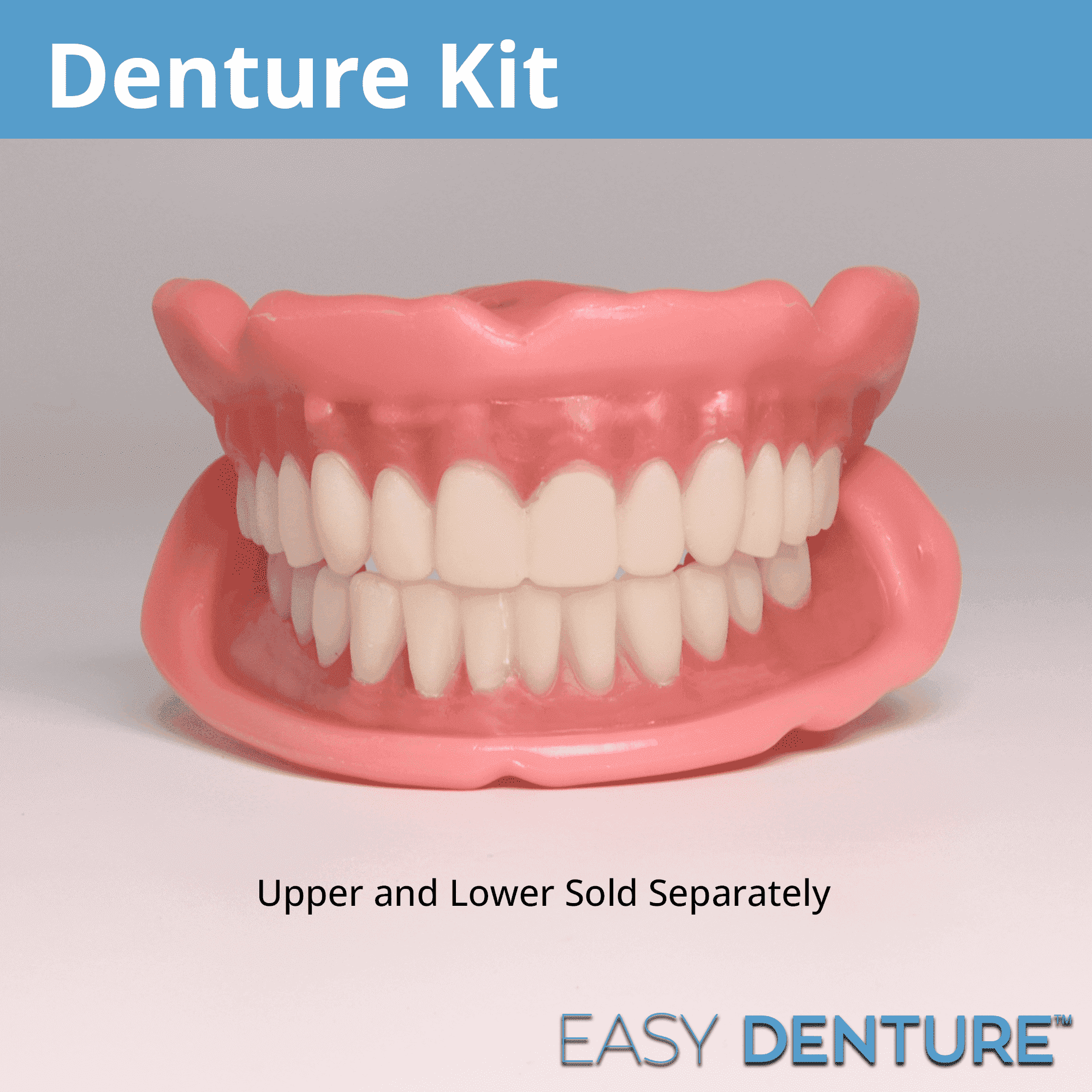 Easy Denture Set M/L Boil and Bite Denture