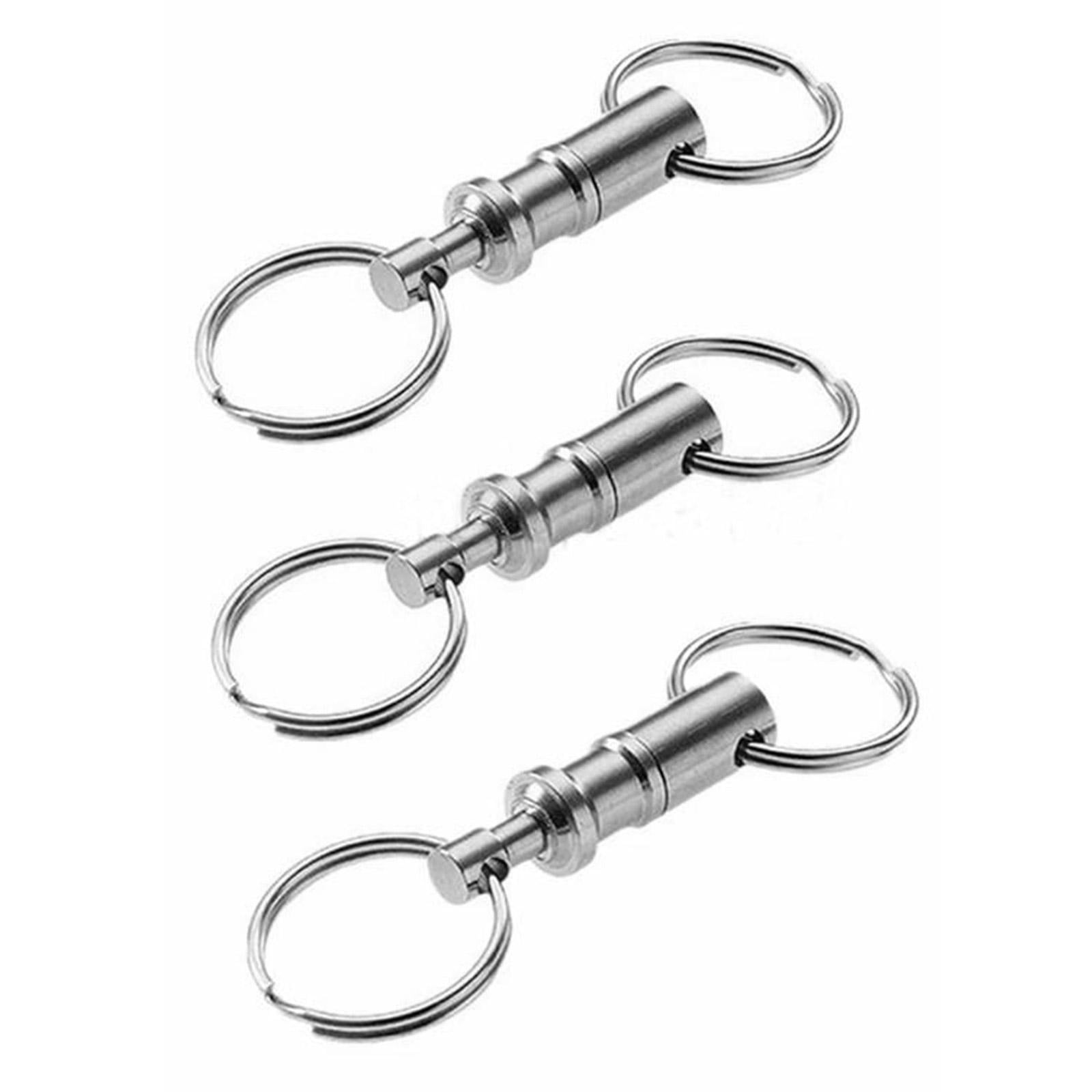 Ball Chain Key Ring Nickel Plated Stock Photo 1108216256