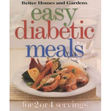 Pre-Owned Easy Diabetic Meals : For 2 or 4 Servings (Spiral-Bound) 9780696215483