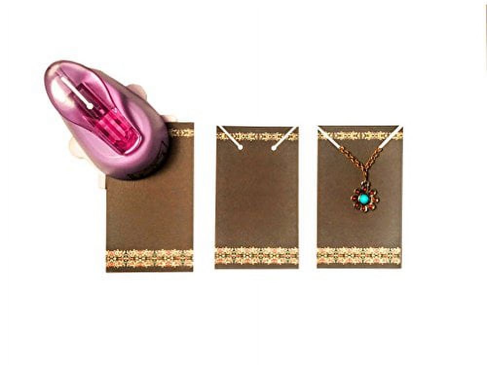 Easy Earring Cards Corner Necklace Card Punch 