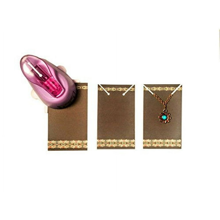 Easy Earring Cards Corner Necklace Card Punch 