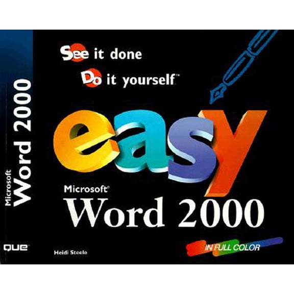 Pre-Owned Easy Microsoft Word 2000 Paperback