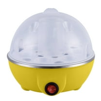 Easy Egg Cooker, 7-Egg Capacity, Electric Egg Cooker for Hard Boiled Eggs, Poached Eggs, Soft, Medium, Hard-Boiled Egg Cooker with Auto Shut-Off, BPA Free for Kitchen Dorm College