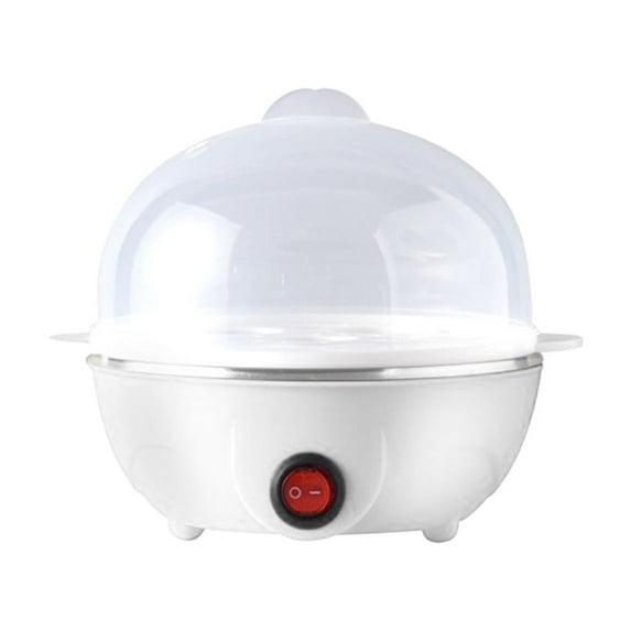Easy Egg Cooker Electric 7 Egg Capacity, Soft, Medium, Hard-Boiled Egg Cooker with Auto Shut-Off, Measuring Cup Included, BPA Free, Kitchen Cooking Tool