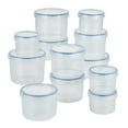 thumbnail image 1 of Easy Essentials 24 Piece Twist Food Storage Container Set, 1 of 15