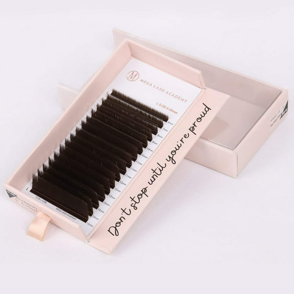 Easy Fanning Cashmere Lash Tray - Brown