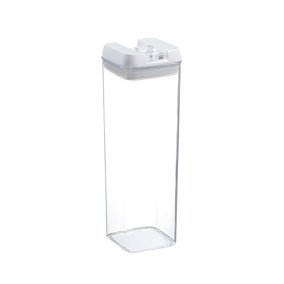 Easy To Fasten Jar, Fresh-Keeping Box, Square Sealed Jar, Transparent Kitchen Storage Container, Sealed Jar, Transparent Storage Jar, Convenient for Daily Use(XL)