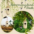 Easy Filling and Cleaning Hummingbird 2022 New Wooden Hummingbird For