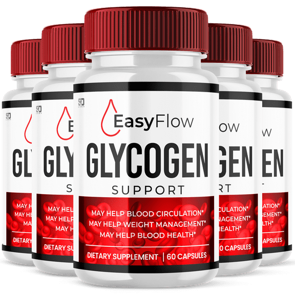 Easy Flow Glycogen Support Advanced Maximum Strength Supplement 300 Capsules