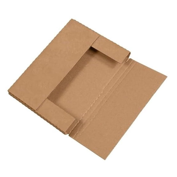 Easy-Fold Mailing Boxes 12x10.5x2", Pack of 50 - Shipping Boxes, Cardboard Mailers for Business & Storage - Economical Corrugated Boxes