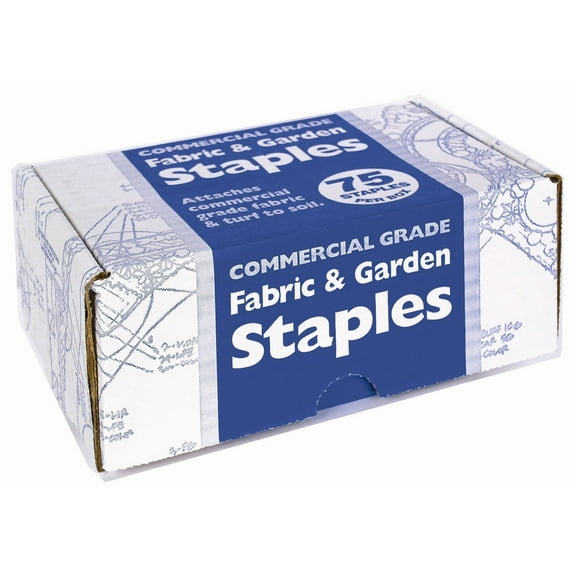 Easy Gardener Fabric & Garden Staples Attaches Landscape Fabric and Turf to Soil 4 inches x 1 inch 150 Pack