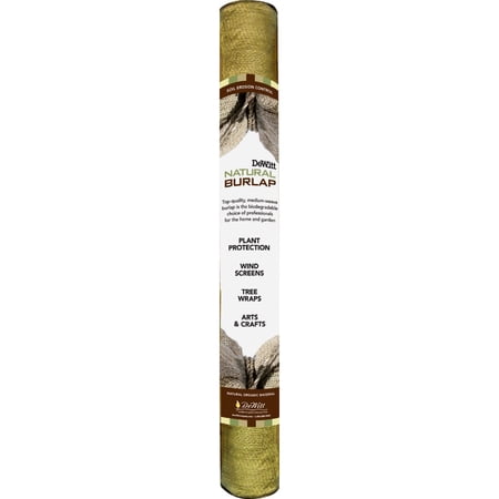 Easy Gardener Natural Burlap Garden Burlap - UV Resistant - 3' x 12', Beige