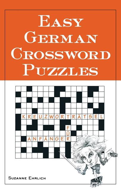 Easy german crossword puzzles, (hardcover) - walmart.com