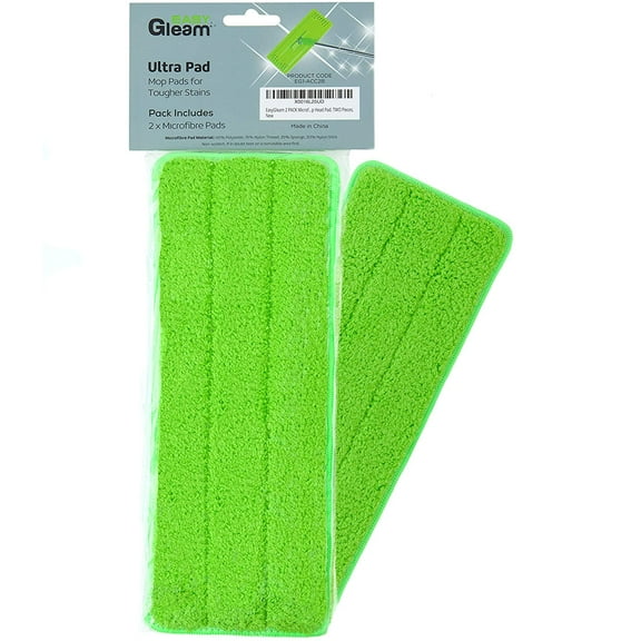Easy Gleam 2X Green Ultra PAD. Textured, Non-Scratch Microfiber