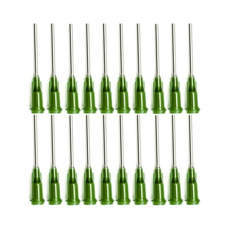 Easy Glide Unsterilized Blunt Tip Dispensing Needle with Luer Lock 14G x 1" - 20 Pack