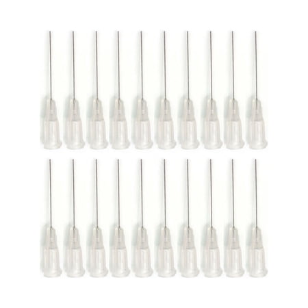 Easy Glide Unsterilized Blunt Tip Dispensing Needle with Luer Lock 16G x 1" - 20 Pack