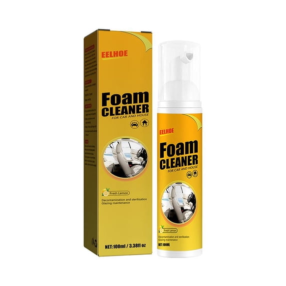 Easy Glow Magic Foam Cleaner, Professional Car Interior Cleaner, Magic Foams Multi-Functional Cleaning Agent, Foam CleanerAll Purpose Heavy Duty, for Car, Kitchen, Bathroom