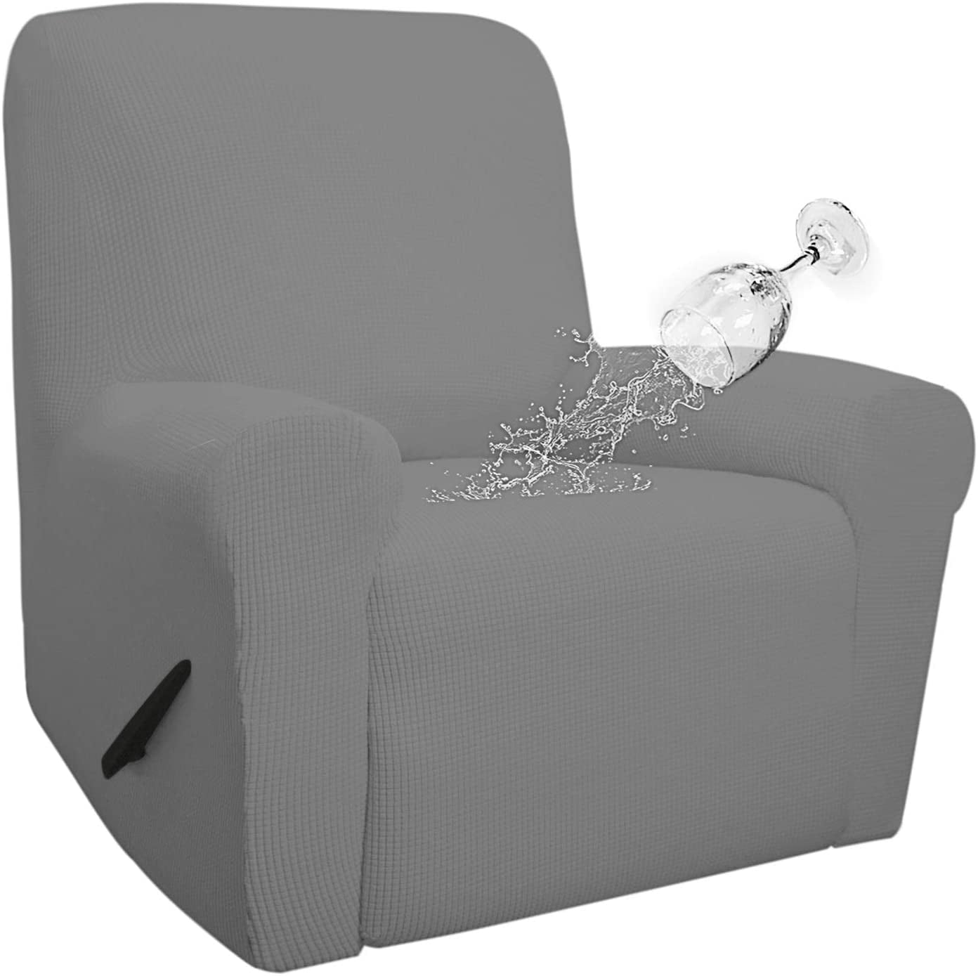 EasyGoing 100 Waterproof Recliner Cover, Recliner, Light Gray