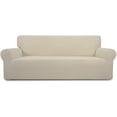 thumbnail image 1 of Easy-Going Jacquard Stretch Sofa Slipcover Non Slip Couch Cover, Oversized sofa Size, Ivory, 1 of 6
