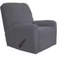 thumbnail image 1 of Easy-Going Jacquard Stretch Sofa Slipcover Non Slip Couch Cover, Recliner Size, Gray, 1 of 6