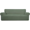 thumbnail image 1 of Easy-Going Jacquard Stretch Sofa Slipcover Non Slip Couch Cover, Sofa Size, Greyish Green, 1 of 5