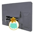 thumbnail image 1 of Easy-Going Outdoor TV Cover Weatherproof Screen Protectors, 52 inch, Gray, 1 of 7