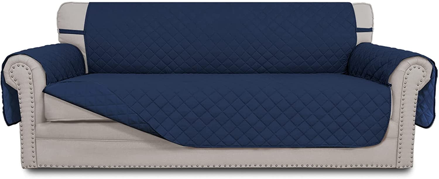 EasyGoing Elastic Reversible Sofa Slipcover, Water Resistant, 4 Seater