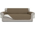 thumbnail image 1 of Easy-Going Reversible Sofa Slipcover Water Resistant Couch Cover, Oversized Sofa, Camel/Ivory, 1 of 7
