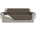 thumbnail image 1 of Easy-Going Reversible Sofa Slipcover Water Resistant Couch Cover, Sofa Size, Taupe/Ivory, 1 of 7