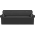 thumbnail image 1 of Easy-Going Stretch Fabric Non-Slip Solid Print Spandex Polyester Sofa Slipcover, Gray, 1 of 6