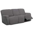 thumbnail image 1 of Easy-Going Stretch Recliner Sofa Slipcover for 3 Cushion Couch with Pocket, Couch Covers for Pets, Light Gray (Sofa not included), 1 of 7