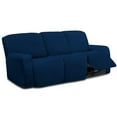 thumbnail image 1 of Easy-Going Stretch Recliner Sofa Slipcover for 3 Cushion Couch with Pocket, Couch Covers for Pets, Navy (Sofa not included), 1 of 7