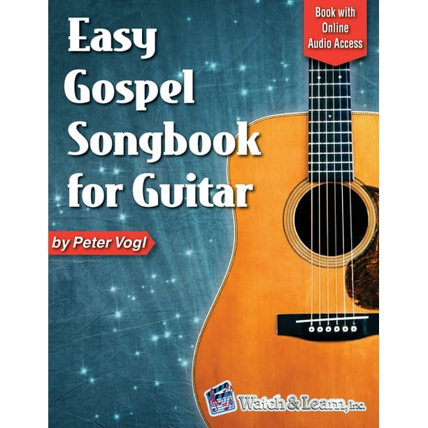 Easy Gospel Songbook for Guitar Book with Online Audio Access ...
